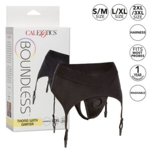 CALEX BOUNDLESS THONG COM GARTER L / XL