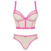 OBSESSIVO - NUDELIA CONJUNTO DE DUAS PEÇAS - PINK S / M - Image 2