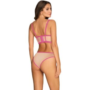 OBSESSIVO – NUDELIA CONJUNTO DE DUAS PEÇAS – PINK S / M