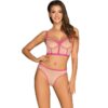 OBSESSIVO - NUDELIA CONJUNTO DE DUAS PEÇAS - PINK S / M - Image 4