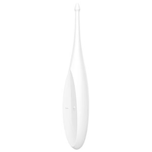 SATISFYER TWIRLING FUN TIP VIBRATOR – BRANCO