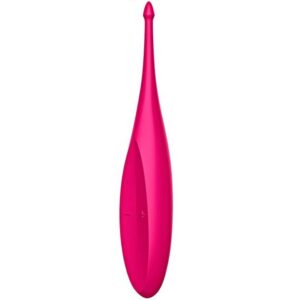 SATISFYER TWIRLING FUN TIP VIBRATOR – ROSA