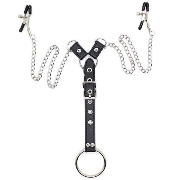 OHMAMA FETISH - CONJUNTO DE ANÉIS DE GALO DE GRAMPAS DE BICO