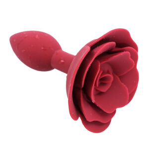 OHMAMA™ FETISH – PLUG ANAL DE SILICONE ROSA VERMELHO