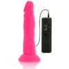 DIVERSIA - DILDO FLEXÍVE COM VIBRAÇÃO 23 CM - ROSA - Image 3