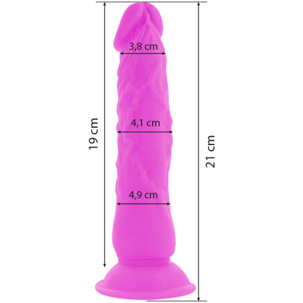 DIVERSIA - FLEXÍVEL VIBRAÇÃO VIBRANTE 21 CM - ROXO - Image 3