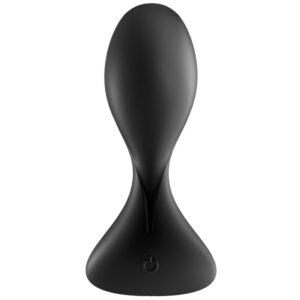 SATISFYER TRENDSETTER VIBRATING PLUG APP – BLACK