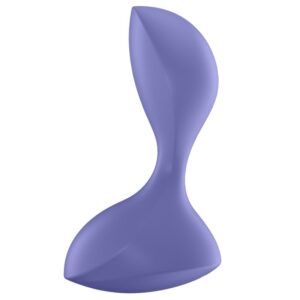 SATISFYER SWEET SEAL VIBRATING PLUG APP – LILAC