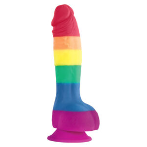 ORGULHO – BANDEIRA LGBT DILDO 15 CM