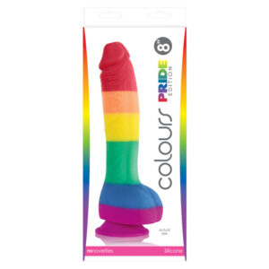 ORGULHO – BANDEIRA LGBT DILDO 19 CM