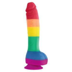 ORGULHO – BANDEIRA LGBT DILDO 19 CM