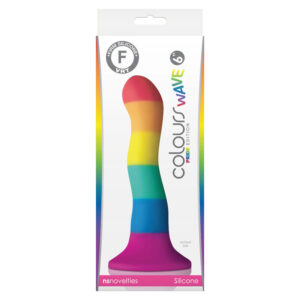 ORGULHO – BANDEIRA LGBT ONDA DILDO 17 CM