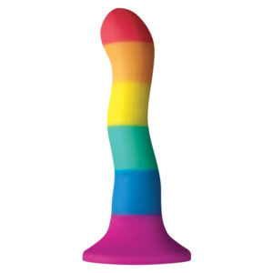 ORGULHO – BANDEIRA LGBT ONDA DILDO 17 CM