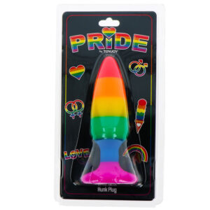 ORGULHO – BANDEIRA LGBT PLUG HUNK 10,5 CM