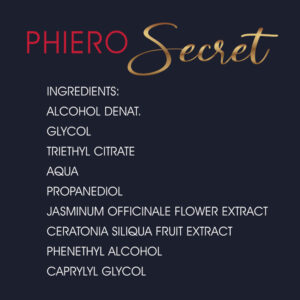 500 COSMETICS – PHIERO SECRET NATURAL INODORLESS COMBINAÇÃO HORMÔNIOS SEXUAIS FEMININOS 15 ML