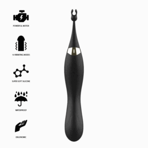 IBIZA INTERCHANGEABLE CLITORAL STIMULATOR AND PULSATION G SPOT VIBRATOR