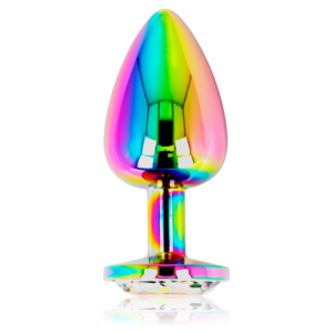 OHMAMA™ – PLUG ANAL CÍRCULO IRIDESCENTE – TAMANHO L