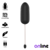 ONLINE™- OVO VIBRANTE PRETO IMPERMEÁVEL