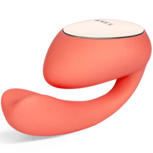 LELO IDA WAVE MASSAGEIRO PARA CASAIS CORAL VERMELHO