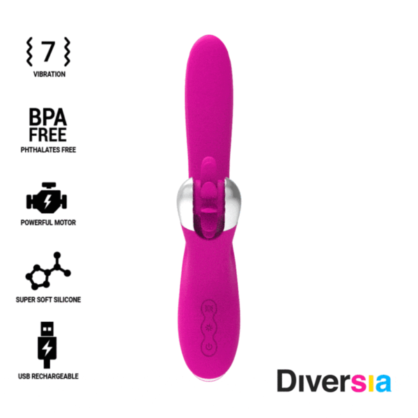 DIVERSIA - COELHO VIBRANDO 24 CM