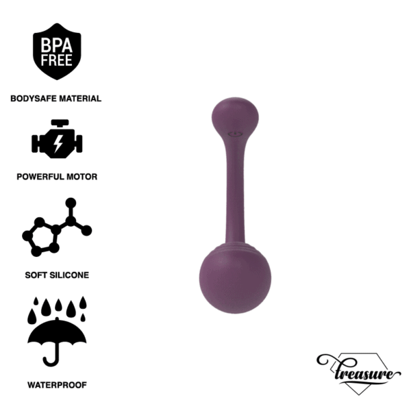 TREASURE - MERLIN DUPLO CONTROLE REMOTO VIBRADOR - Image 2