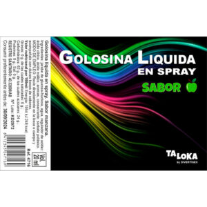 TALOKA – SPRAY LÍQUIDO DE DOCES DE MAÇÃ