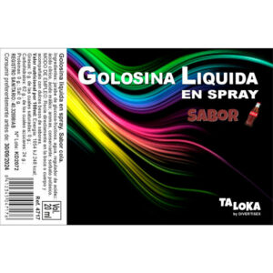 TALOKA – SPRAY DE DOCES DE COLA LÍQUIDO