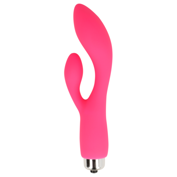 OHMAMA™ - VIBRADOR COM COELHO 12,5 CM ROSA