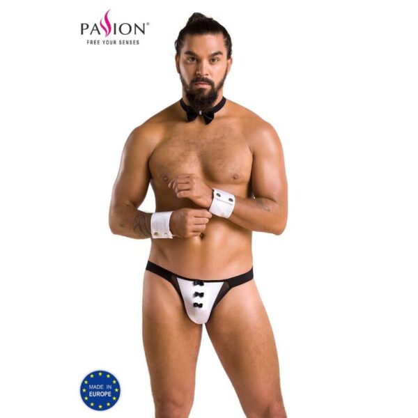 PASSION - 036 SLIP ALFROJO PRETO S/M - Image 7