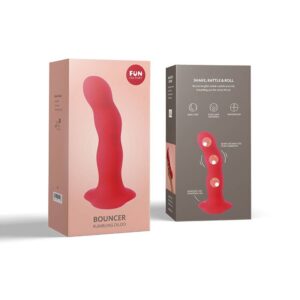 FUN FACTORY – BOUNCER SHAKE DILDO RED