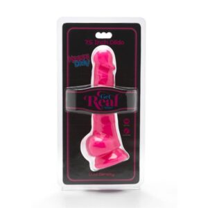 CAI NA REAL – PAU FELIZ 19 CM COM BOLAS ROSA