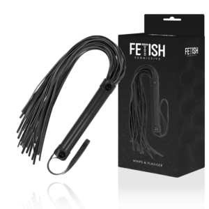 FETISH SUBMISSIVE™ – CHICOTE DE COURO VEGANO