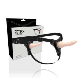 FETISH SUBMISSIVE HARNESS – SILICONE REALÍSTICO DE CARNE 16CM