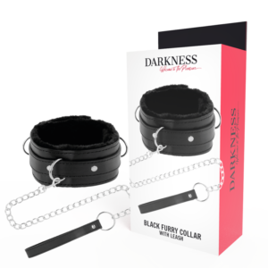 DARKNESS™ – COLAR DE POSTURA CONFORTÁVEL COM CORRENTE DE COURO