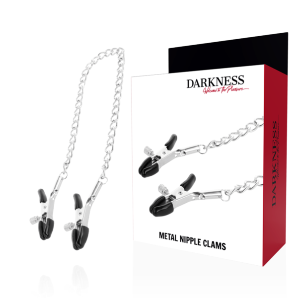 DARKNESS™ - Grampos de BICO DE METAL AJUSTÁVEIS