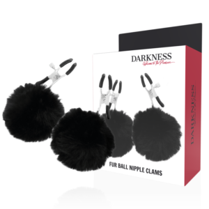 DARKNESS™ – Pinças para BICOS COM POM POMS 1