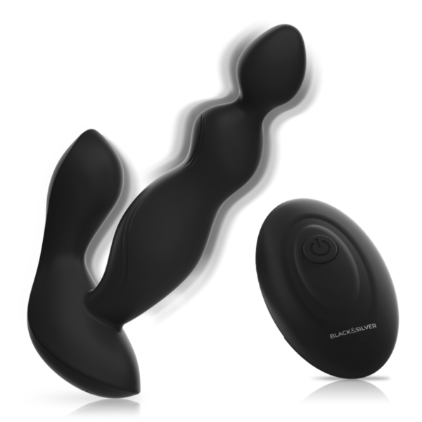 BLACK&SILVER™ - CONTROLE REMOTO DE SILICONE CORA PLUG ANAL - Image 4