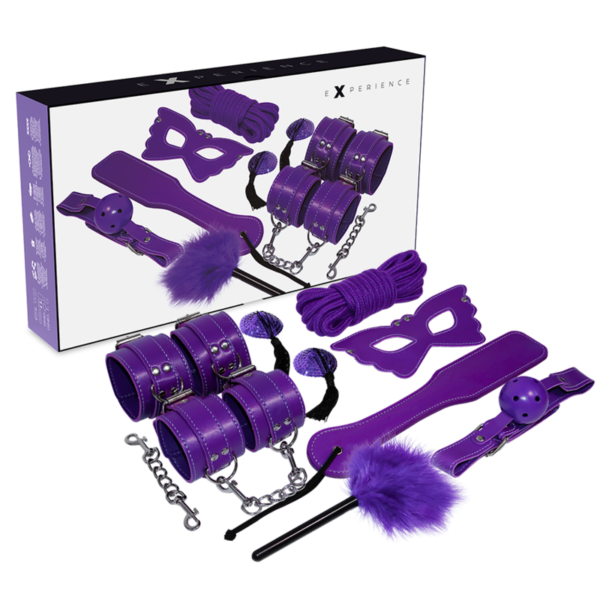 EXPERIENCE™ - KIT BDSM FETISH SÉRIE ROXA