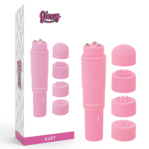 GLOSSY™ – MASSAGEIRO DE BOLSO KURT ROSA