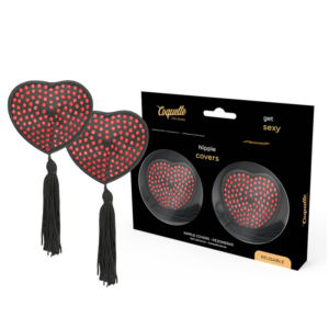 COQUETTE CHIC DESIRE™ – COBERTURAS PARA BICOS VERMELHAS/PRETAS