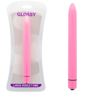 GLOSSY™ – VIBRADOR SLIM DEEP ROSE