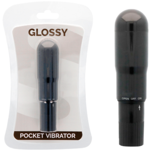 GLOSSY™ – VIBRADOR DE BOLSO PRETO