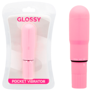 GLOSSY™ – VIBRADOR DE BOLSO ROSA
