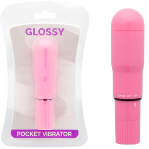 GLOSSY™ – VIBRADOR DE BOLSO DEEP ROSE