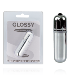 GLOSSY™ – PREMIUM BULLET VIBE PRATA 10V