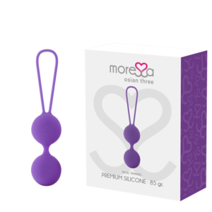 MORESSA OSIAN TRÊS PREMIUM SILICONE ROXO