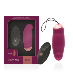 RITHUAL- ESHA OVO ROTAÇÃO DE CONTROLE REMOTO + SISTEMA DE VIBRAÇÃO