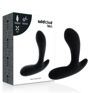 TOYS TOYS ANAL MASSAGER BLACK VIBRATION