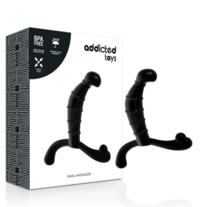 ADDICTED TOYS – PRÓSTATA ANAL PRAZER PRETO