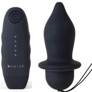 B SWISH – BFILLED CLASSIC VIBRATING PLUG PRETO